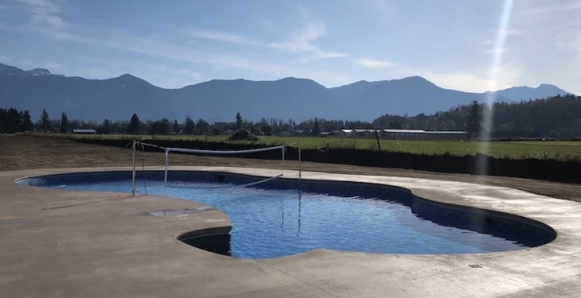 Our pool builds
