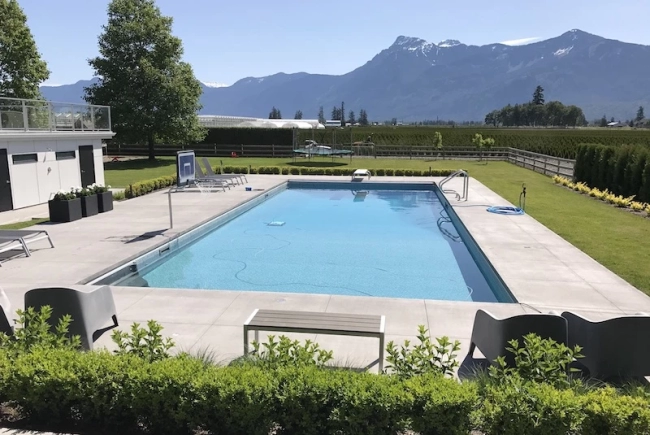 Our pool builds